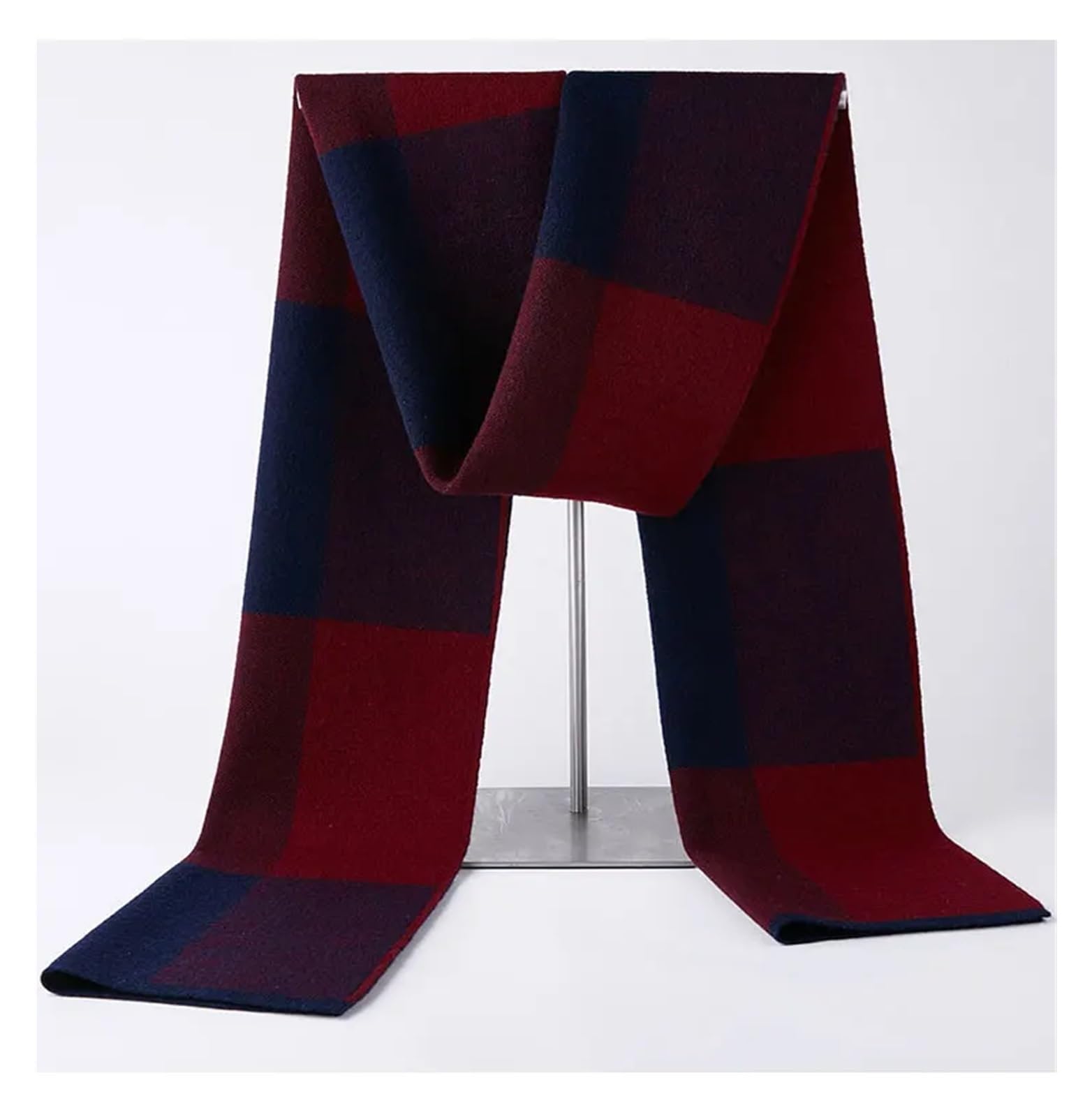 Sciarpa classica in cashmere scozzese caldo autunno inverno Sciarpe Uomo Donna Sciarpa lunga a righe morbide in lana