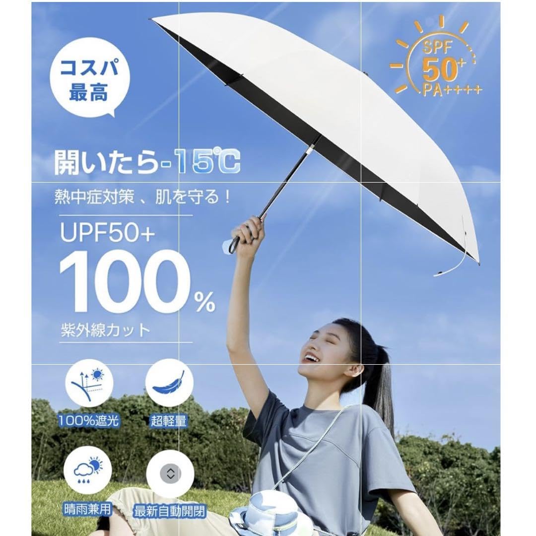 キタムラ セントバーナード UVカット折りたたみ傘 晴雨兼用