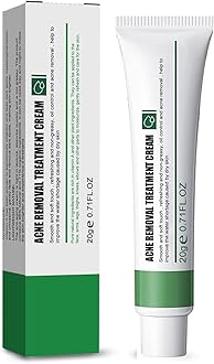 Anti Acne Face Cream with Nicotinamide, Sodium Hyaluronate, Aloe - Spot Treatment for Blackheads and Acne Prone Skin, Reduces Spot Size, Redness and Inflammation