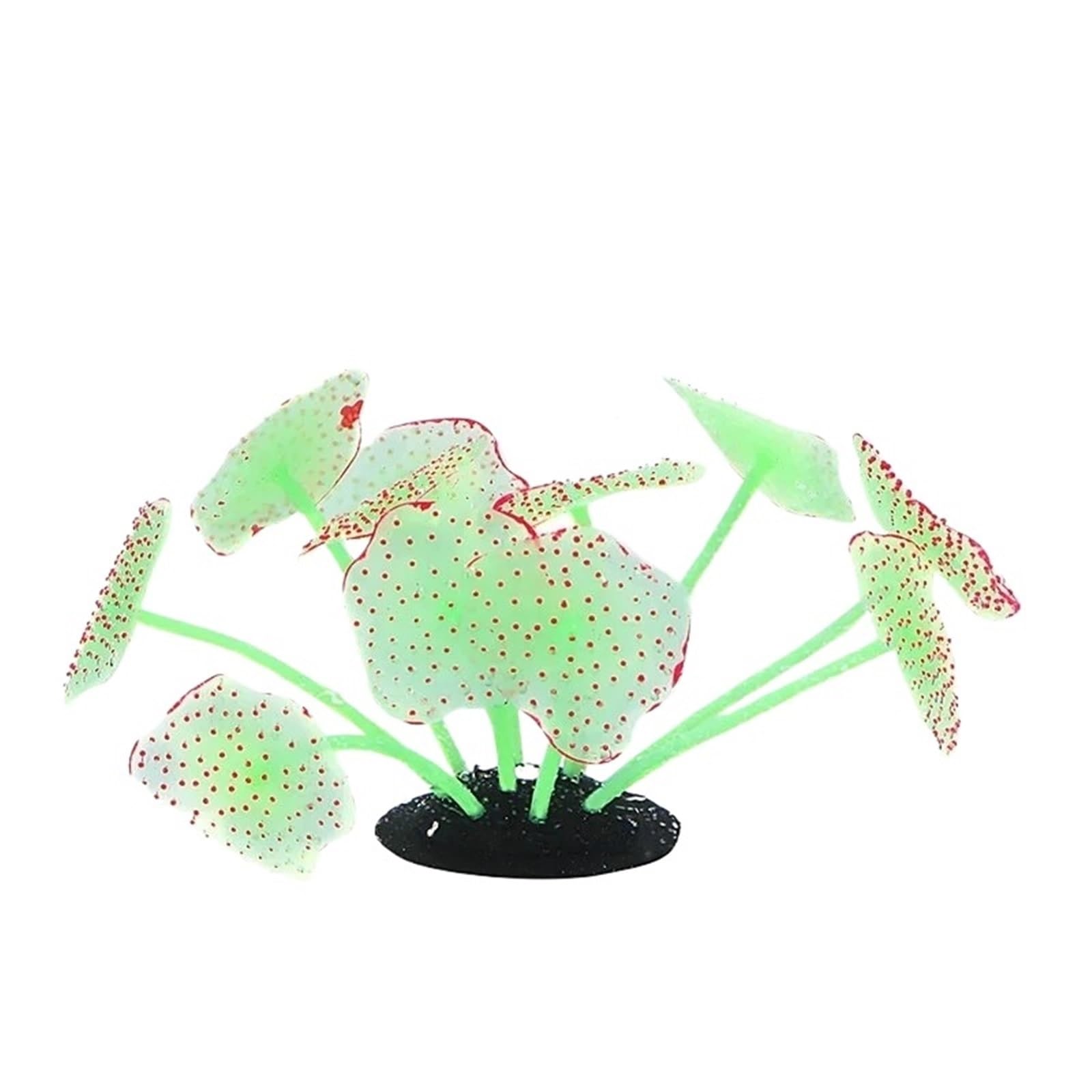 UULIMAXONT Simulated aquarium plants, Artificial Glowing Coral Simulation Aquarium Decor Multicolor