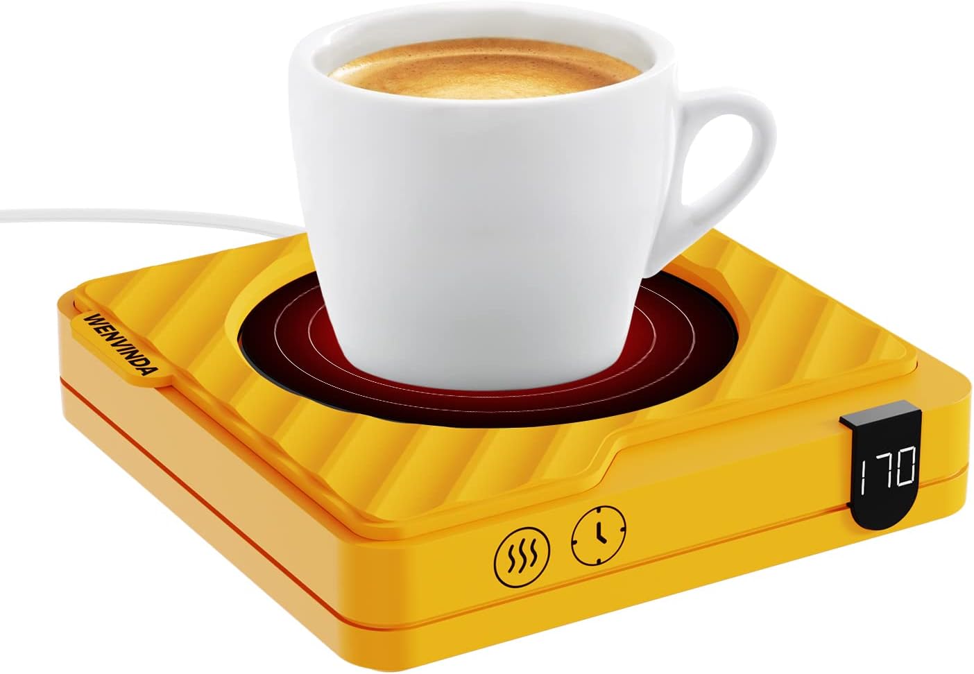 Coffee Cup Warmer with AutoOff Timer, Coffee Warmer for Desk with Auto