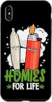Vista 11 de Homies for Life Marijuana Weed Cannabis 420 - Carcasa para iPhone 17