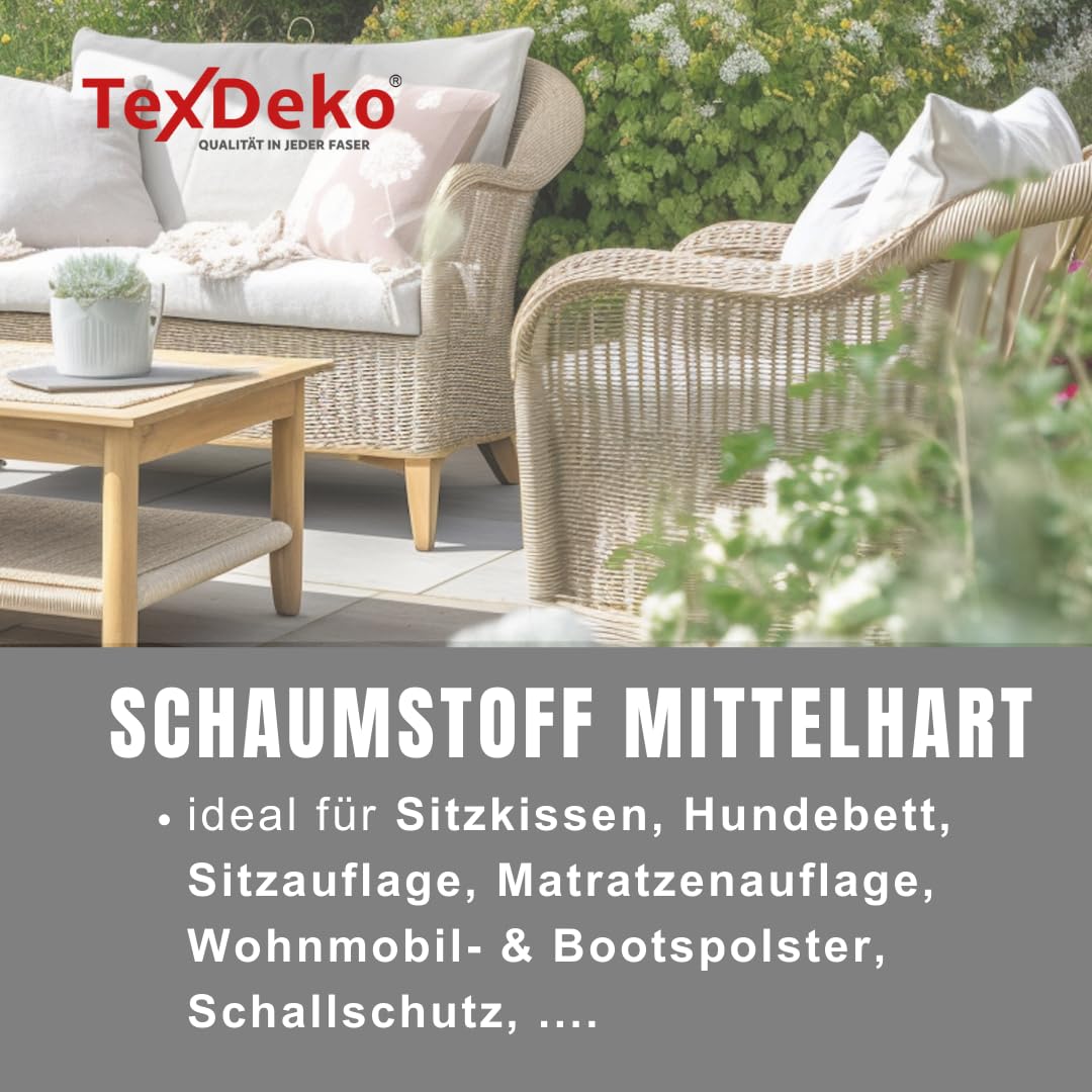 TexDeko® Schuimplaat RG 35/42 (middelhard), schuimstof op