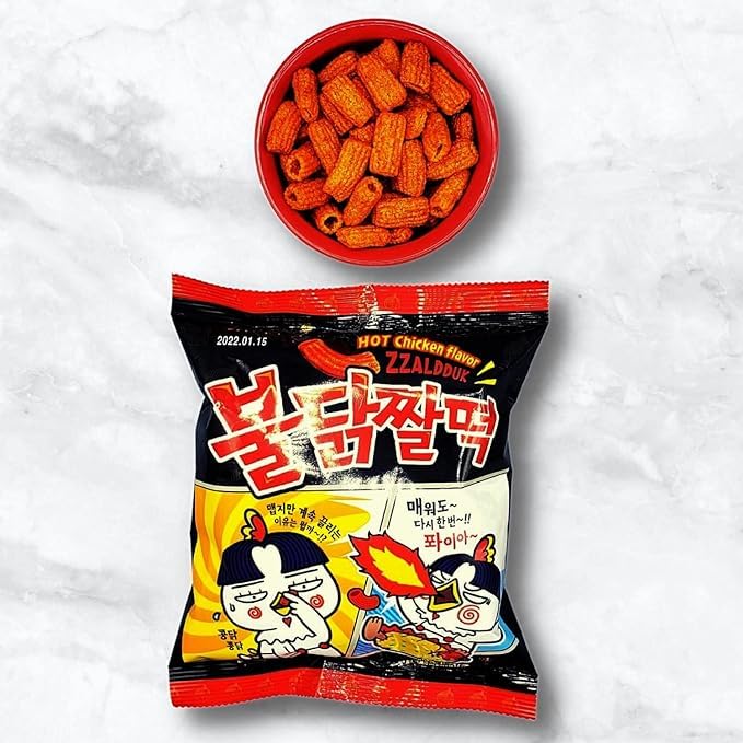 Samyang Hot Chicken Flavor Rice Cake Buldak Zzaldduk (2x Spicy
