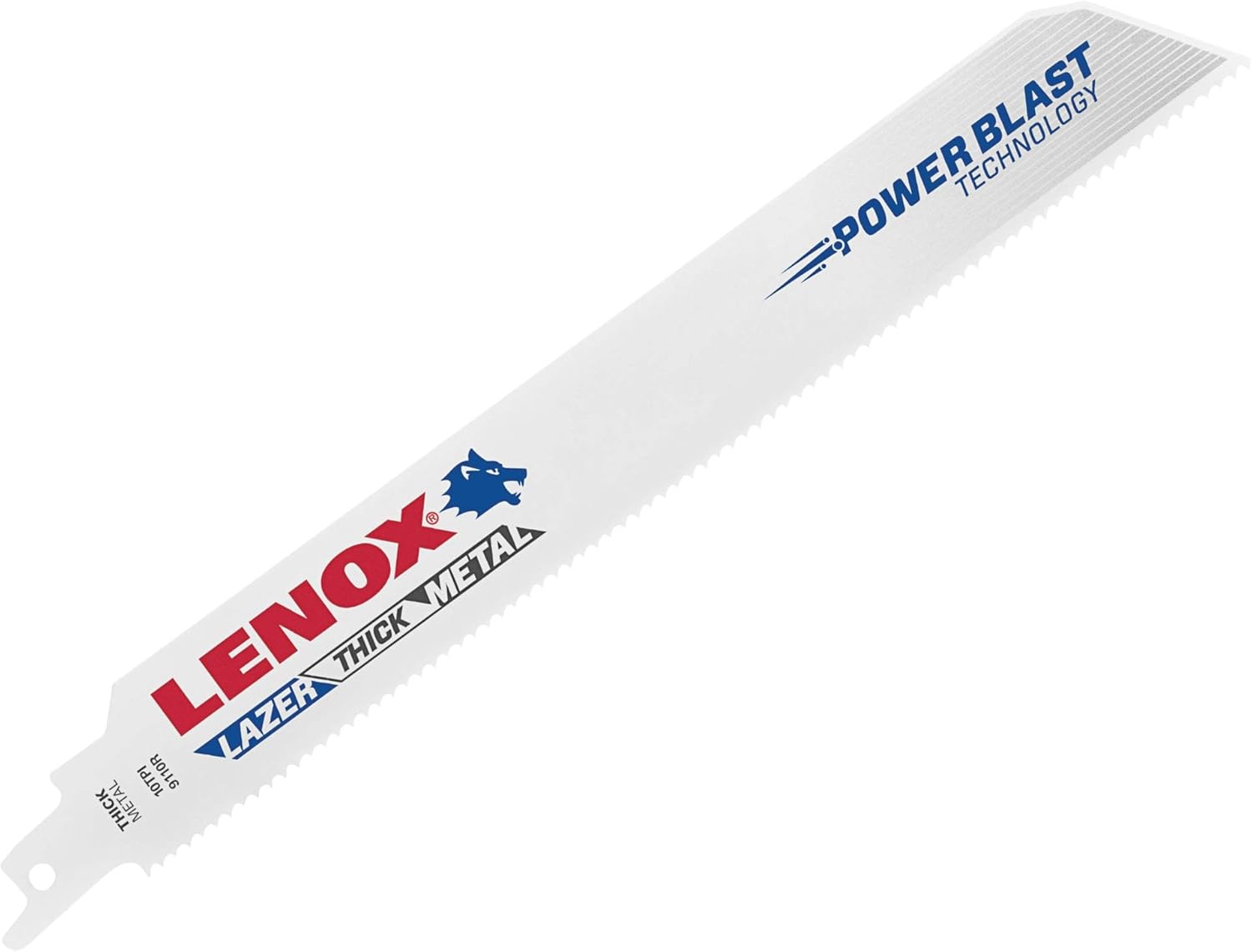 LENOX Tools LAZER Metal Cutting Reciprocating Saw Blade, Bi-Metal, 9-inch, 18 TPI, 25/PK