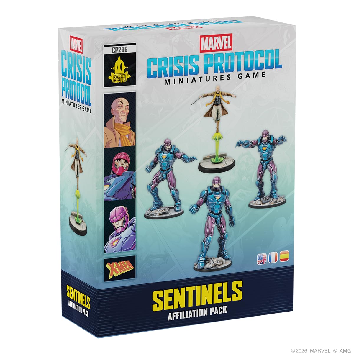 Amazon.com: Asmodee Marvel: Crisis Protocol Sentinels Affiliation