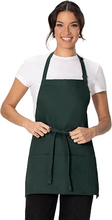 Chef Works Unisex Three-Pocket Apron