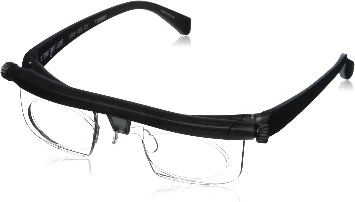 Adlens Adjustable Eyewear-Instant 20 20 Vision-Non Prescription Lenses -Both Nearsighted & Farsighted Variable Focus Glasses-Computer Reading Driving Eyeglasses-Men & Women – Centurion Optical