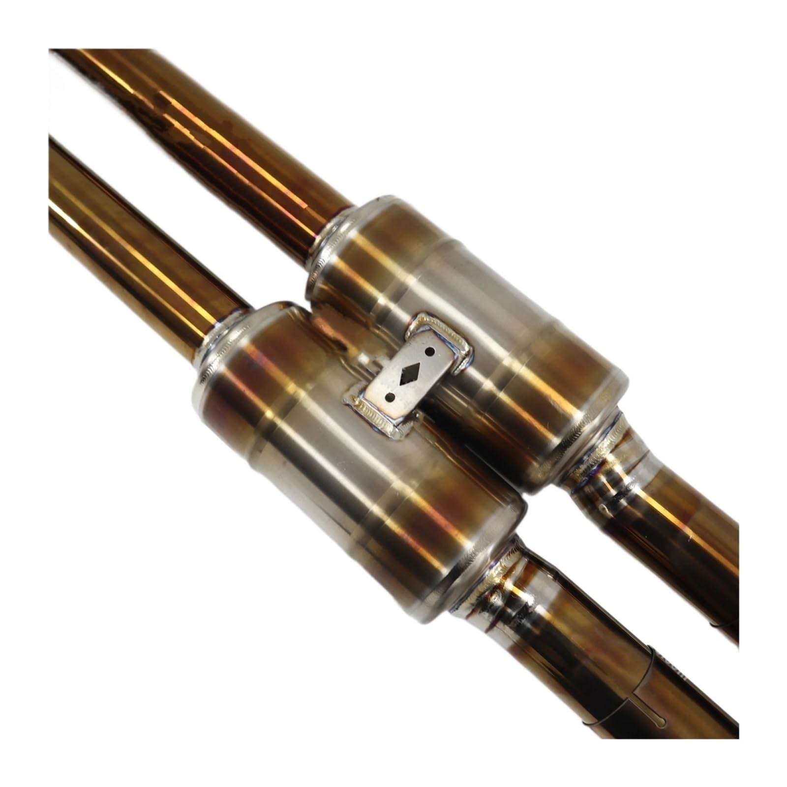 Katalizator katalizator Pasuje do Cadillac CT6 3.0T wydajność układu wydechowego tłumik rura zaworu akcesoria samochodowe Ti/SS304 HMD Catback katalizator akcesoria(SS304 Catback)