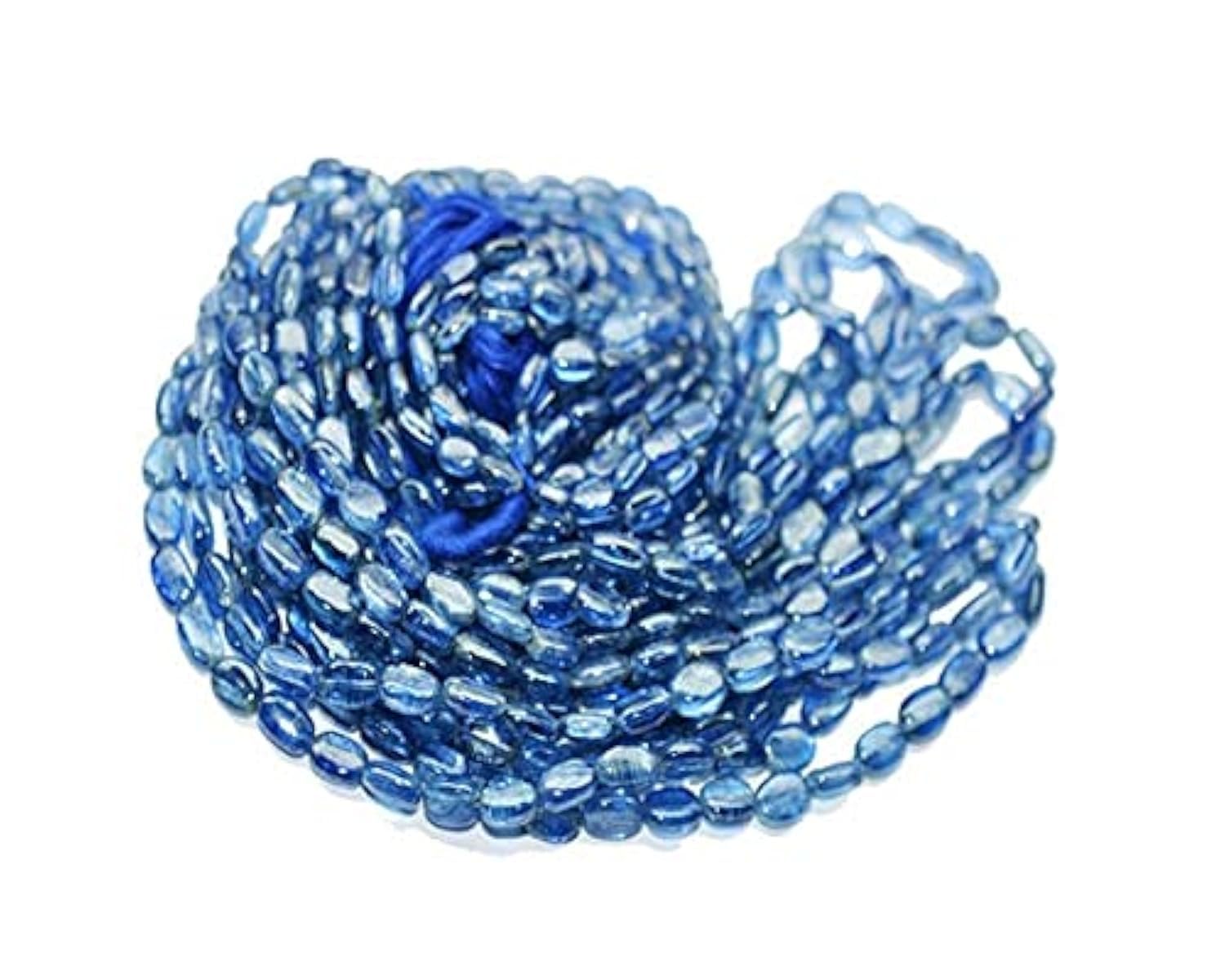 Perles de kyanite pour fabriquer un collier en pierres naturelles