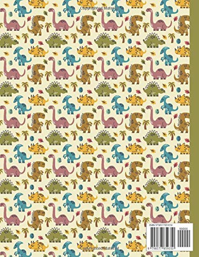 DINO Math Workbook (Addition and Subtraction): Dinosaur Activity book For Kindergarten,First Grade And 2nd Grade - Workbook For Girls and Boys Who Loves Dinosaur - Image 2