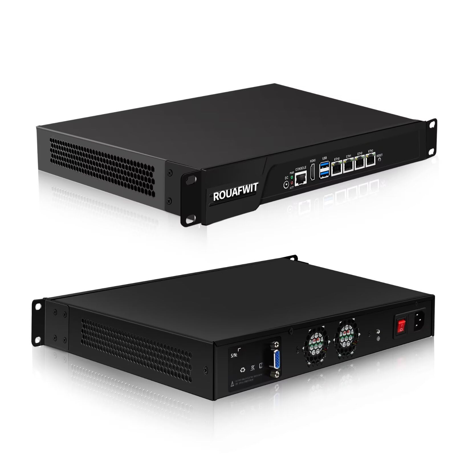 Firewall para rack de 13 pulgadas ideal como mini servidor OPNsense 8