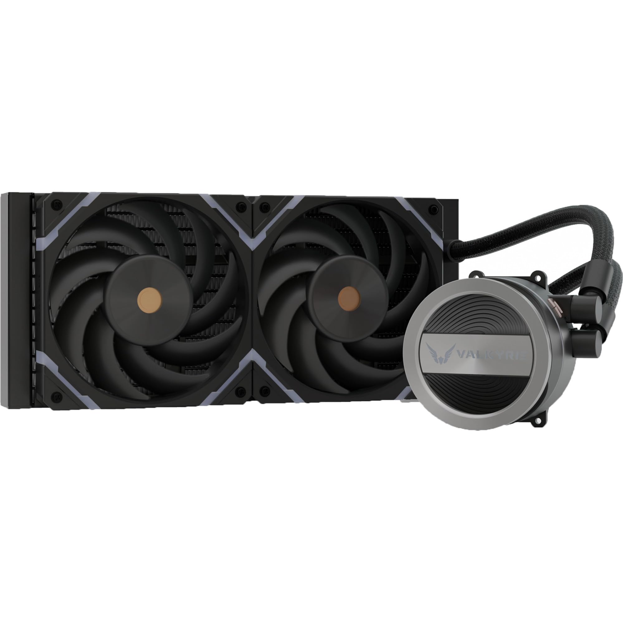 Valkyrie Size 5 Black Dragonfang 240 Argb Intel/Amd Aio Liquid Cpu Cooler