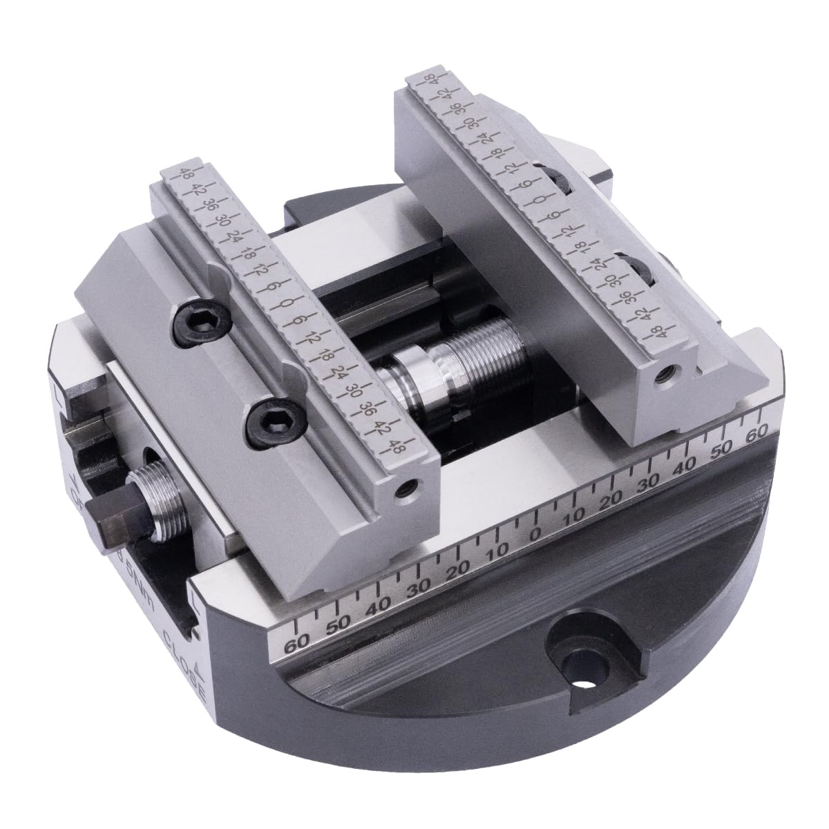 6.7 Pollici H105-FL Toolmakers Movimento Mano Fresatrice Precisione Tre Quattro Cinque Assi CNC Autocentrante Vise