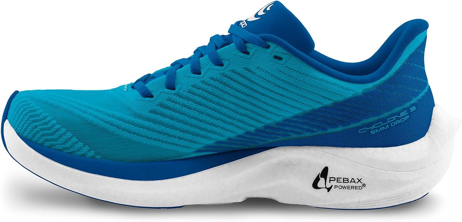 Topo Athletic Men's Cyclone 3 Lightweight Comfortable 5MM Drop Road Running Shoes, Athletic Shoes for Road Running