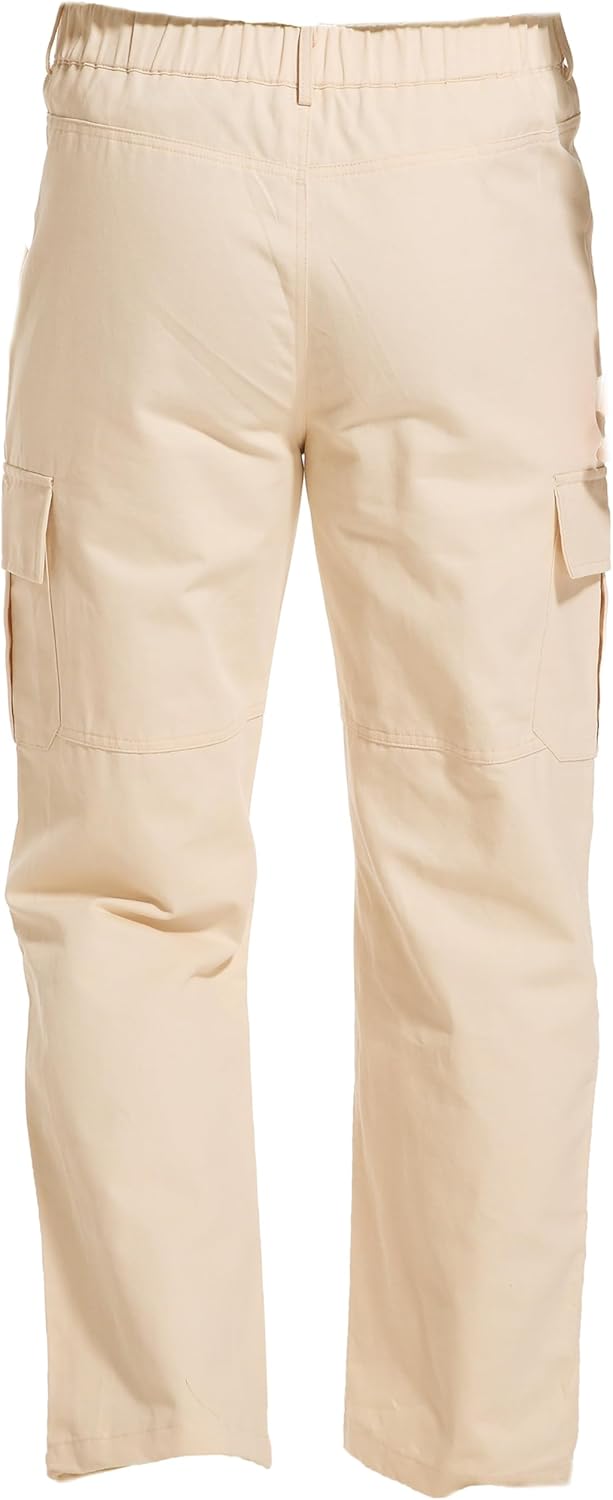 CLANMILUMS Men's Relaxed Fit Cargo Pants Causal Streetwear Trouser with Pocket - Image 5