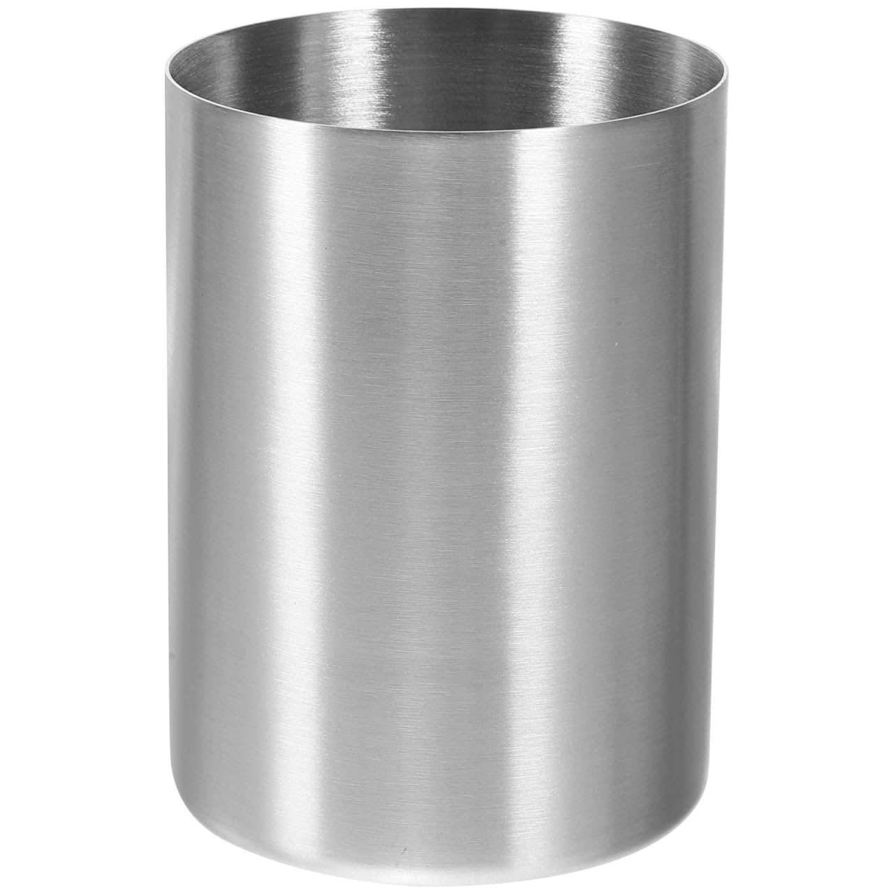 Happyyami Stainless Steel Beer Mug Toothbrush Tumbler Water Cup for Home Party Travel Beverage Cup 3.6 Inch Height 3 Inch Diameter