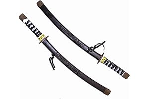2 Black 24 Inch Deadpool Swords