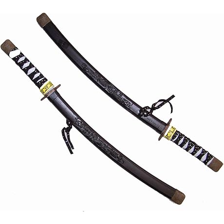 2 Black 24 Inch Deadpool Swords