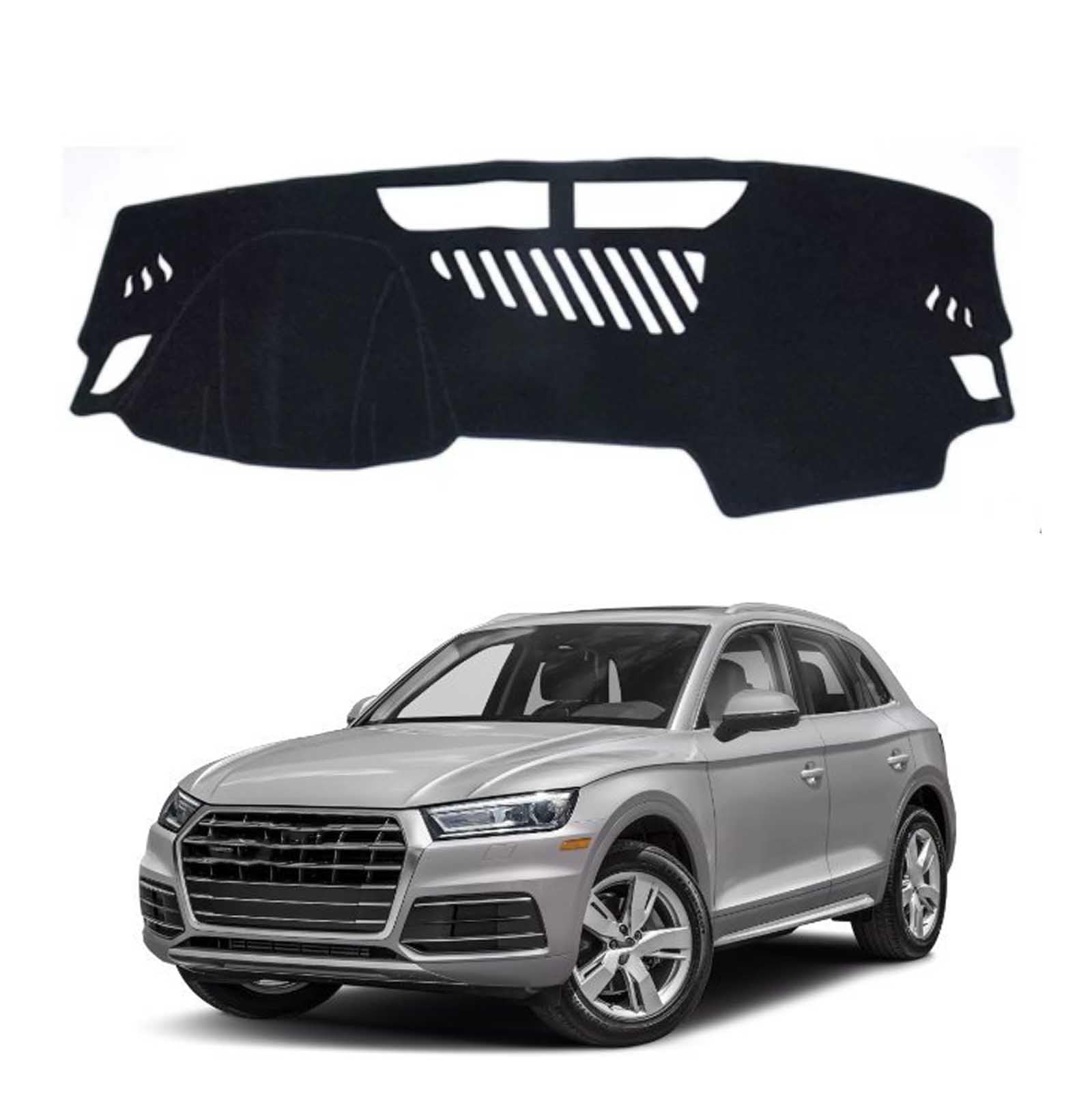 Copertura Cruscotto Personalizzata per Audi Q5 II 2017-2020 LHD, Tappetino Antiscivolo Protezione Solare Parasole Parabrezza
