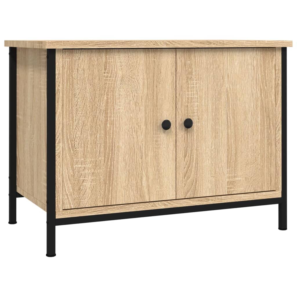 Vidaxl TV Cabinet - Sonoma Oak - 60x35x45 cm - Engineered Wood - Brown