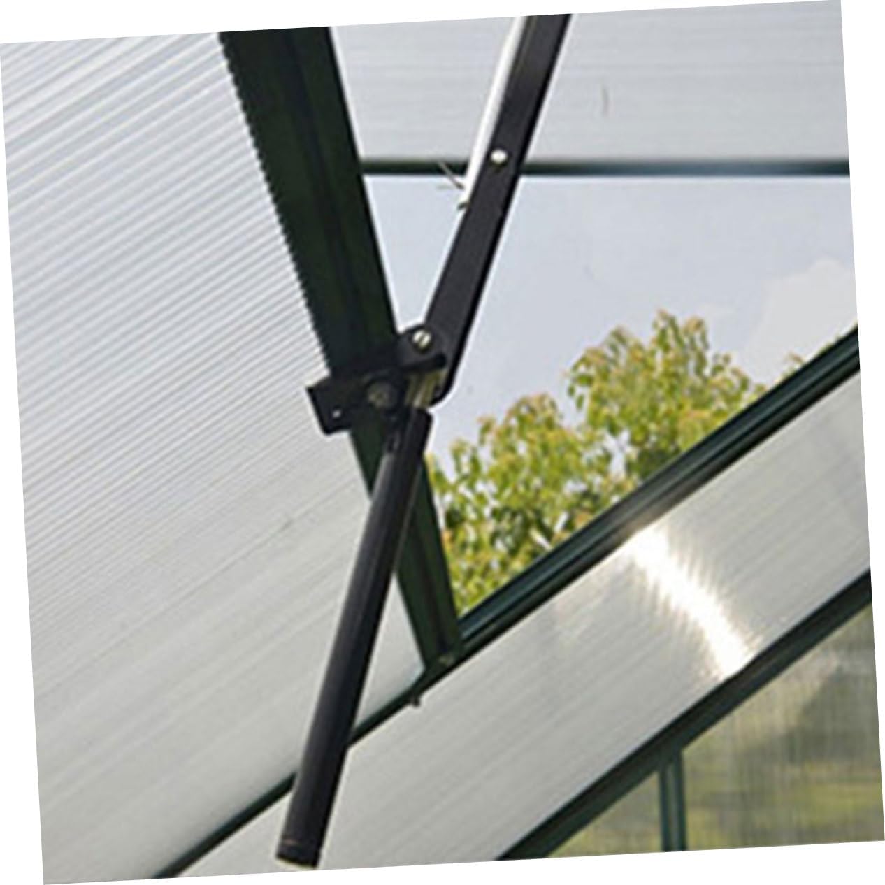 Automatic Greenhouse Window Opener Cylinder Galvanized Vent Opener for Gardening Saving Roof Vent System for Optimal Plant Growth