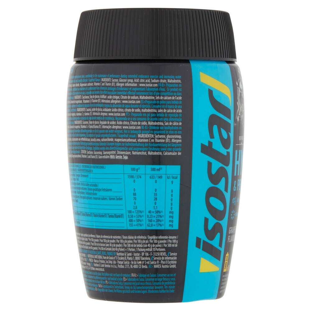 Isostar Hydrate & Perform Grapefruit Fresh, 6 Dosen a 400g