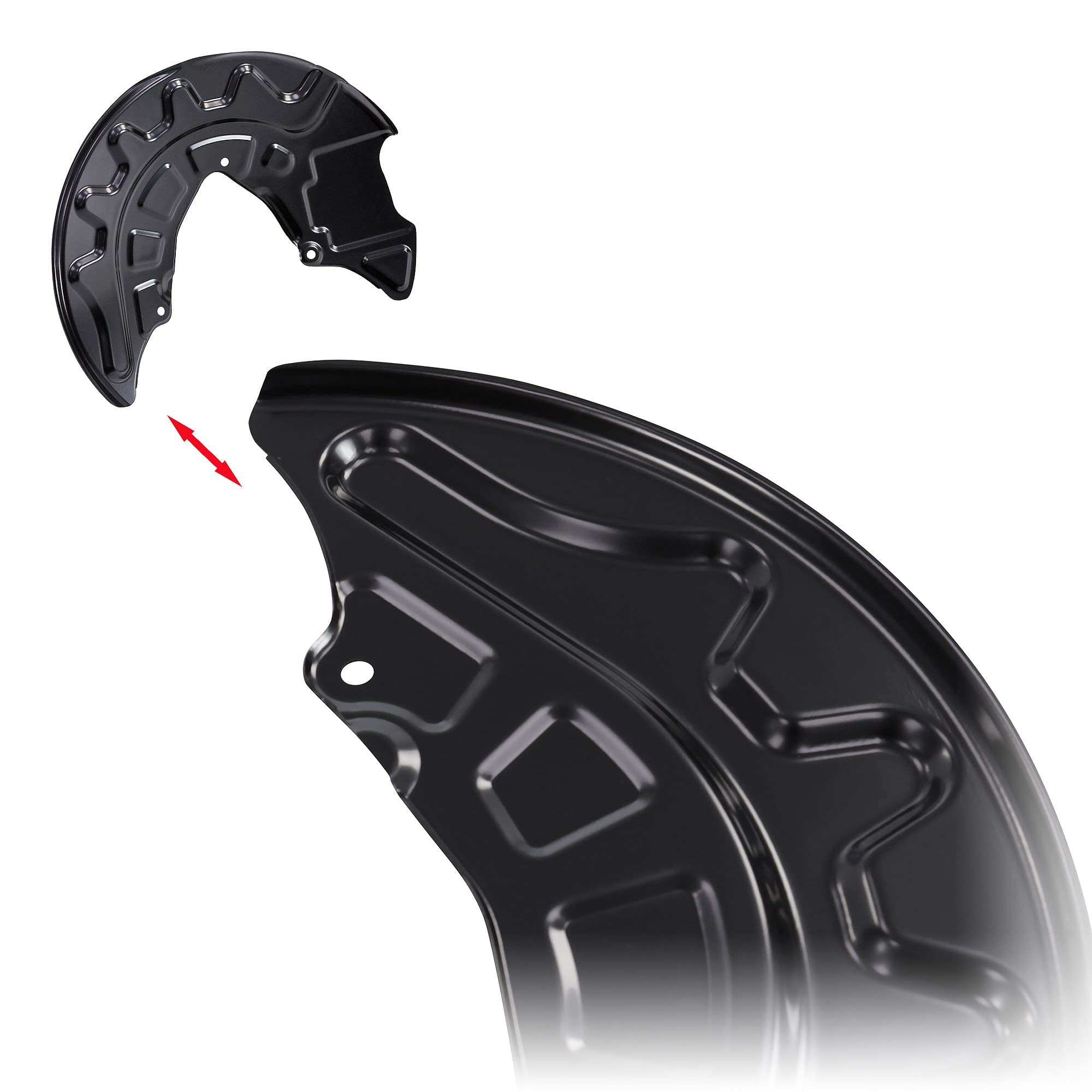 BESTPRICE Ankerblech Vorne Links & Rechts Für KIA PICANTO I (SA)