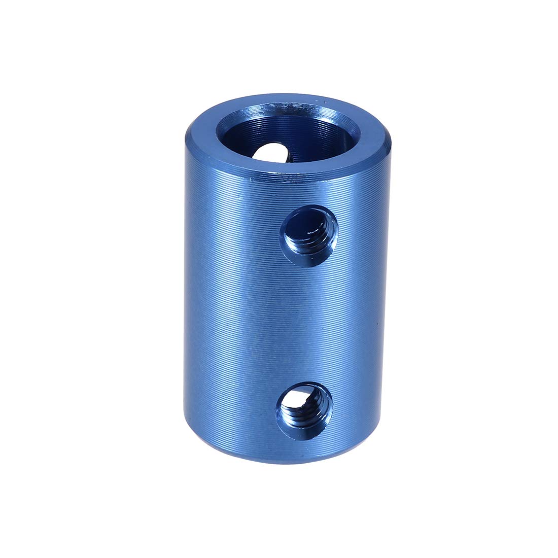 sourcing map 10mm à 10mm Alésage Coupleur Arbre Moteur Rigide Couplage 25mm Longueur 20mm Diamètre Aluminium Alliage Arbre Coupleur Connecteur Argent