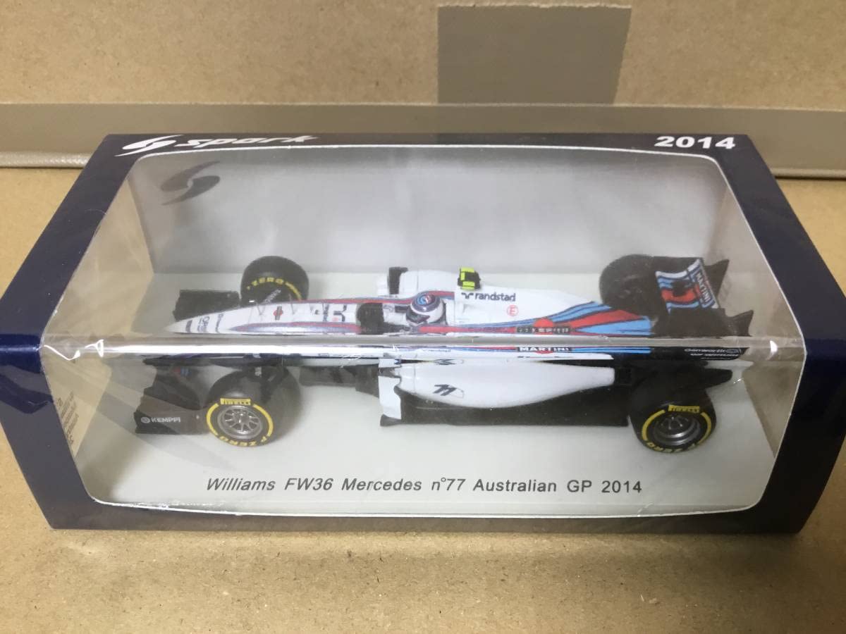 Amazon | スパーク 1/43 ウィリアムズFW36 メルセデス ボッタス 