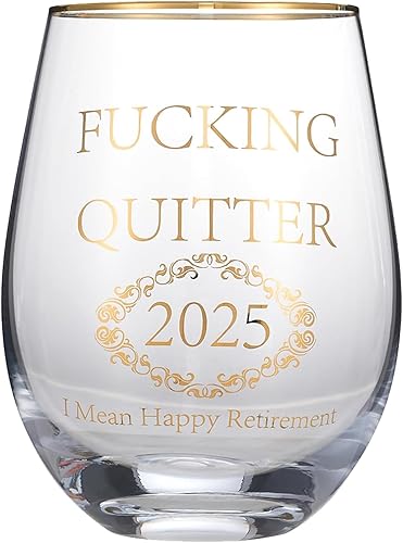 Miniatura 1 de Regalos de jubilación 2024 para mujeres, hombres, mamá, papá, tía, tío amigo, jefe, compañero de trabajo jubilado, regalo de 15 onzas, vasos de vino