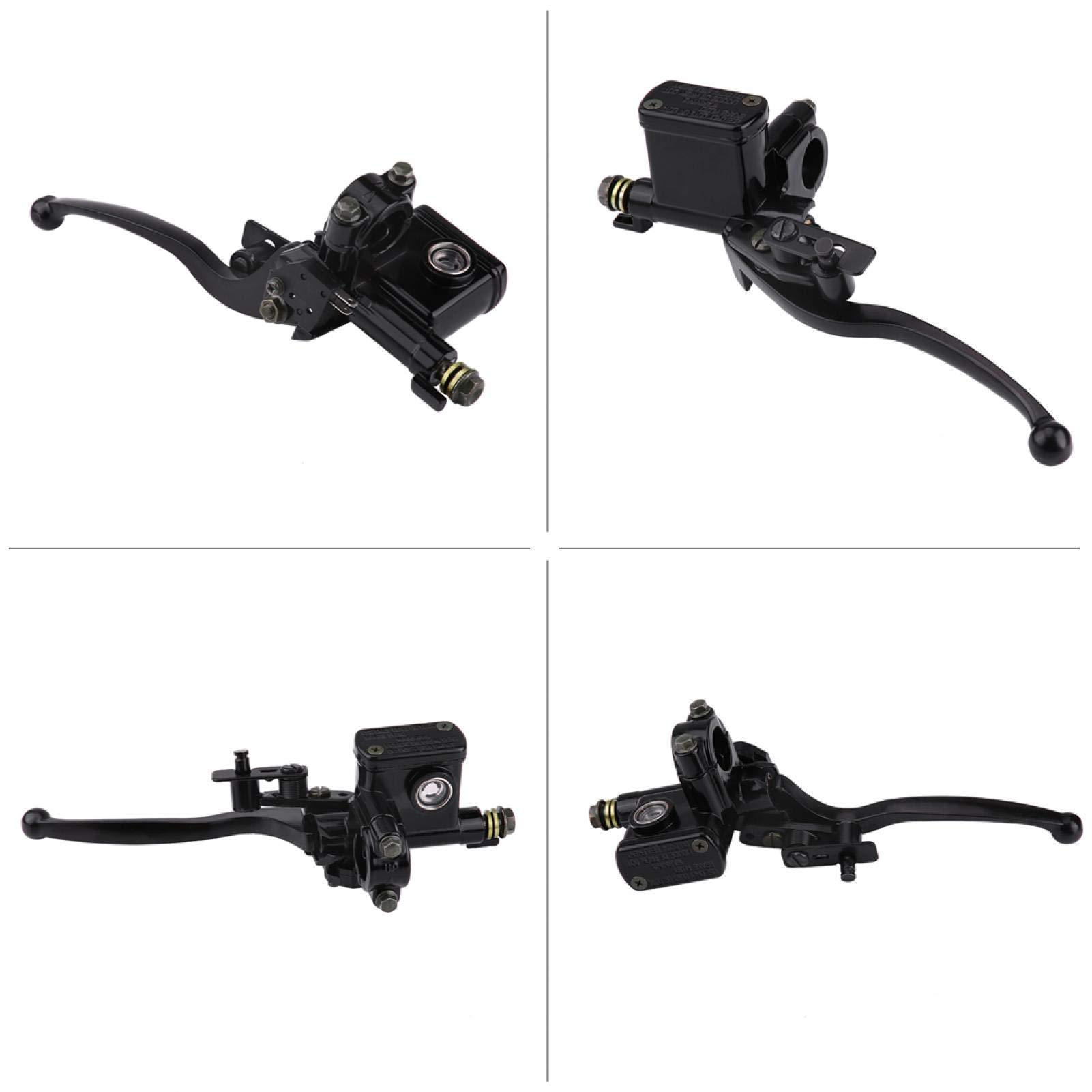 Akozon frein avant gauche maître-cylindre 7/8 "22mm avant gauche frein embrayage maître-cylindre levier pompe pour Quad Bike ATV
