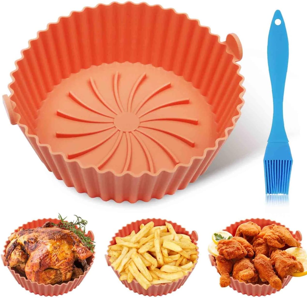 Jasilon [UPGRADED LARGE] Air Fryer Liners with Kuwait Ubuy