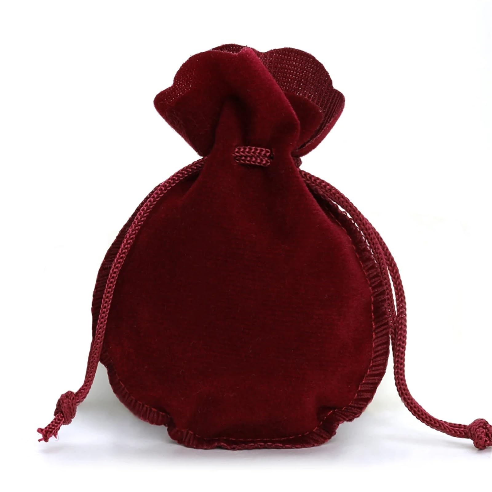 Schmuckbeutel 100 Stück Kürbis-Samt-Geschenkbeutel, Bunte Kordelzug-Schmuck-Aufbewahrungsbeutel for Hochzeit, Party, Verpackung