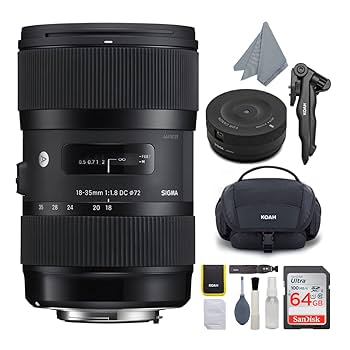 SIGMA - SIGMA 18-35mm F1.8 DC HSM Art キヤノン用 EF Amazon.com : Sigma 18-35mm F1.8 Art DC HSM Lens for Canon