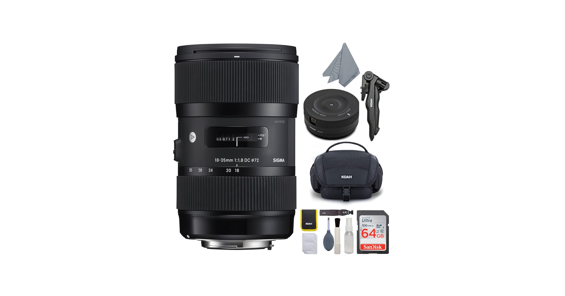極美品 SIGMA 18-35mm F1.8 DC HSM Art キヤノン Sigma 18-35mm f/1.8 DC HSM ART Lens for Canon EF 210-101