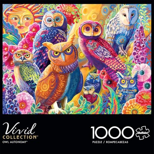 Buffalo Games - Laura Audi - Owl Autonomy - Rompecabezas de 1000 Piezas para Adultos - Tamaño Terminado 26.75 x 19.75 pulgadas miniatura 3