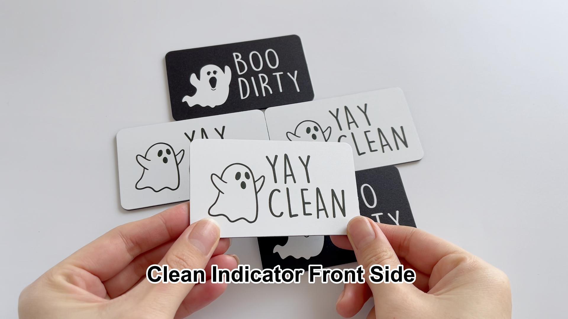 Imán decorativo rectangular para lavavajillas tamaño pequeño miniatura 7
