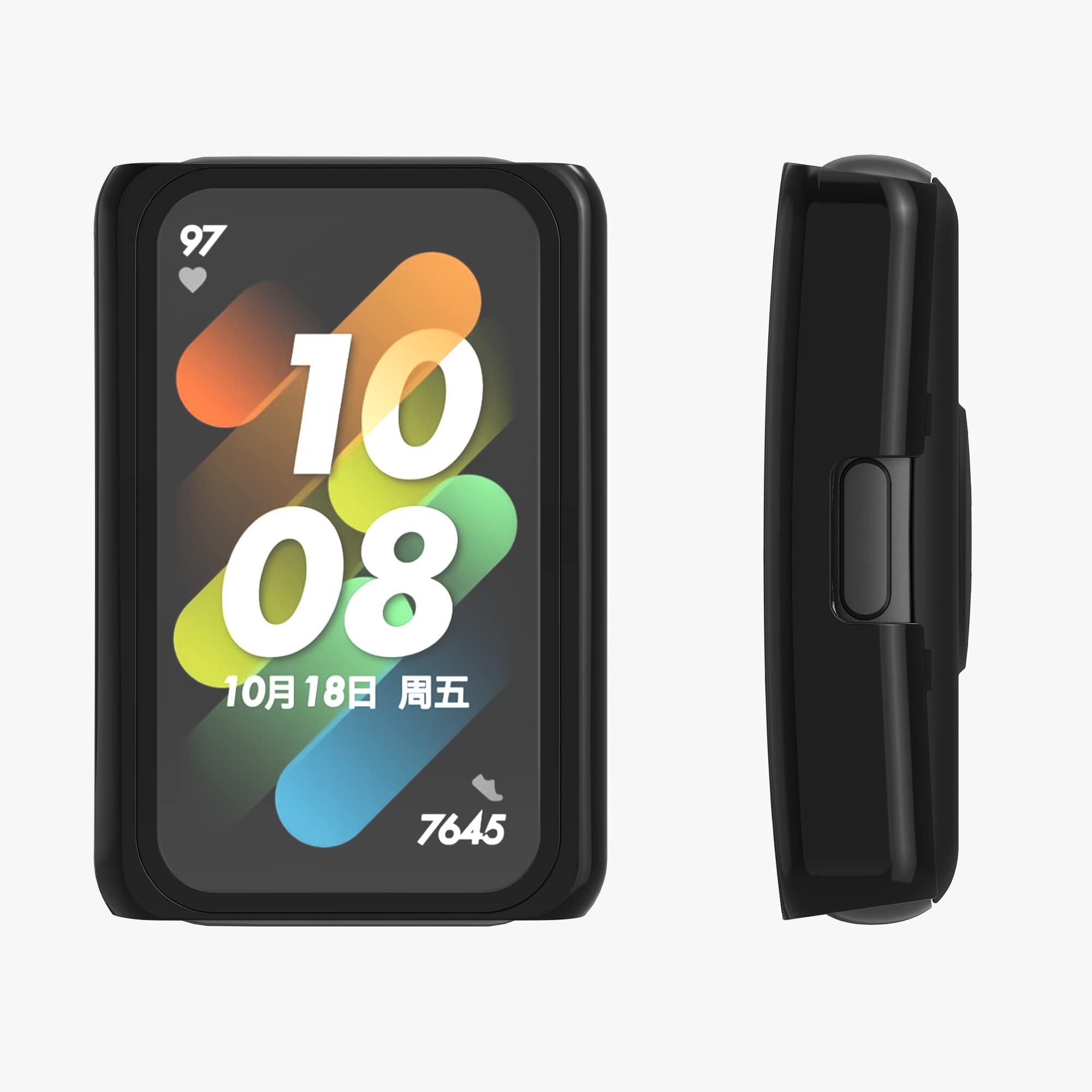 Carcasa Vidrio Templado Y Marco Para Huawei Band 6/ Band 7 | Cuotas Sin Interés