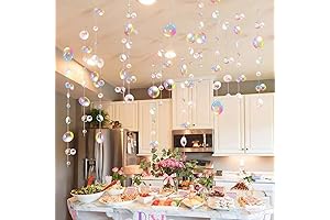 Hanging Streamer: Mermaid Party Decoration, Paper Chandelier Garland for Ocean Themed Birthday...