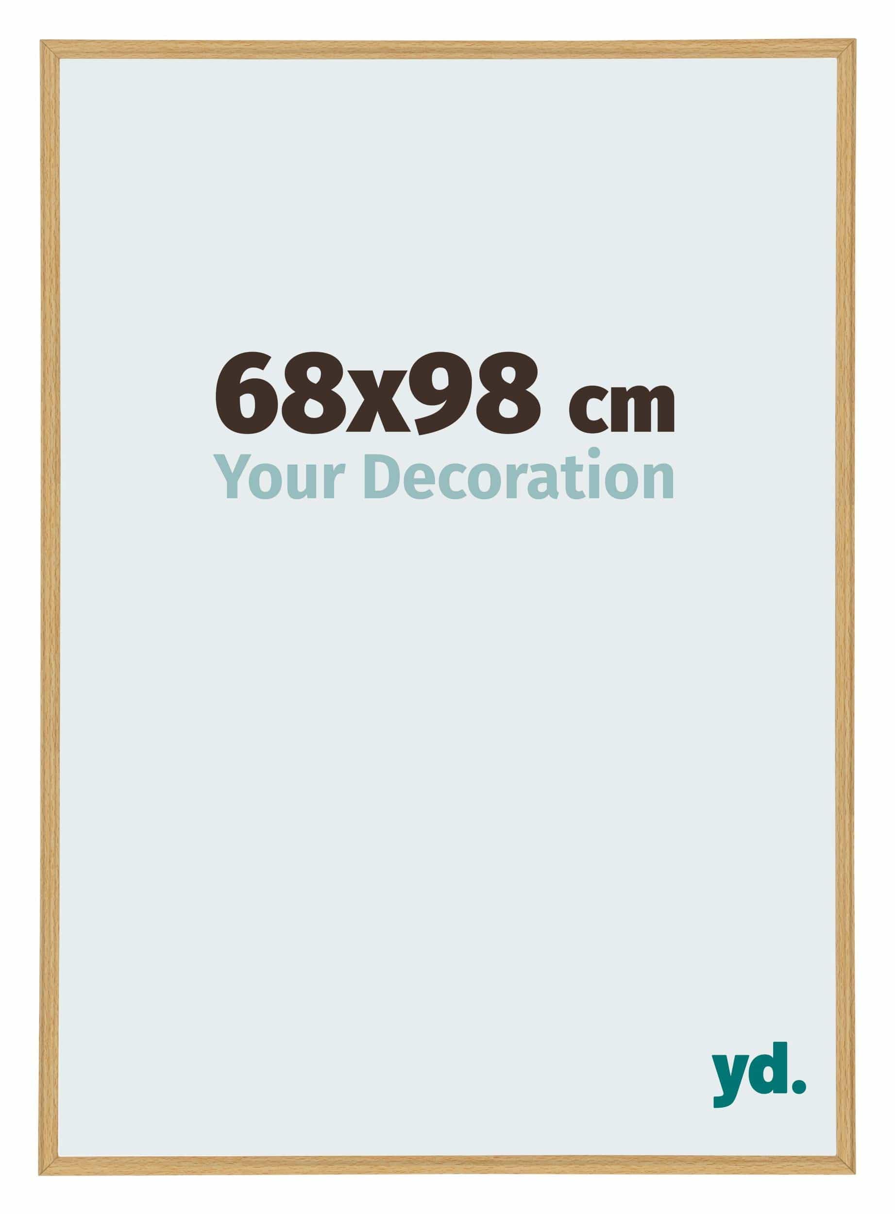 Your Decoration - Puzzle frame 68x98 - Beech Light - Puzzle frame 1500-2000 Pieces - Plastic Photoframe - Annecy