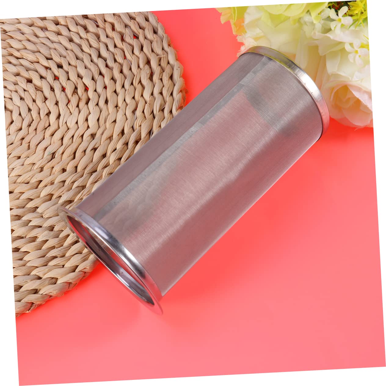 Alipis 3 Coladores De Té De Acero Inoxidable Con Asa Malla Resistente Para Uso Doméstico Y Comercial.