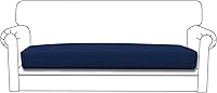 Vista 333 de Easy-Going Fundas Elásticas de 3 Piezas para Cojines de Sofá para Sofá Seccional Izquierdo/Derecho en Forma de L Chaise Lounge Funda de Asiento
