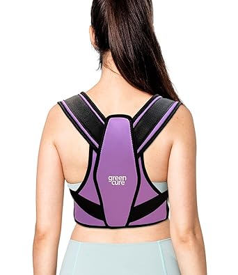 Greencure Posture Corrector for Women | Back Support Belt for Back Pain, Posture Belt & Shoulder Belt for Women | Back Straight Belt & Posture Corrector Belt, Back Posture Corrector for Women (1 Unit)
