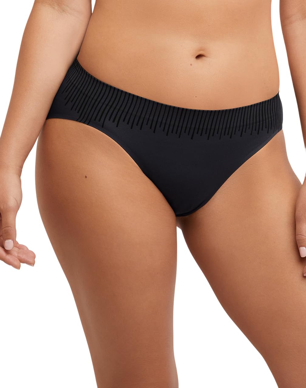 Bali Comfort Revolution Modern Seamless Hi-Cut Underwear, No-Show Stretch Panties Cierre Mujer (Pack de 1)