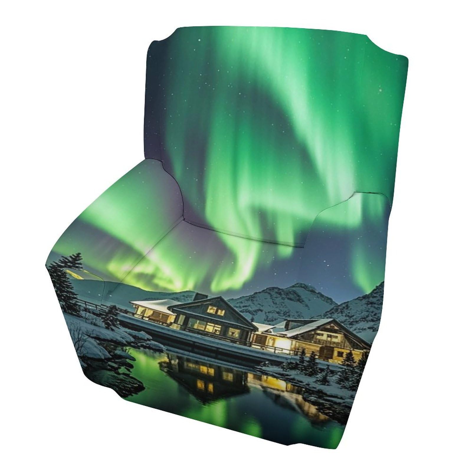 Housse de canapé inclinable extensible et écologique Northern Lights pour salon