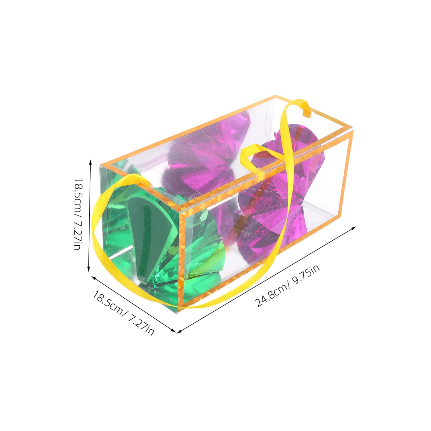 ibasenice Magician Flower Illusion Box Prop Per Spettacoli Gimmick Per Accessorio Per Intrattenimento e