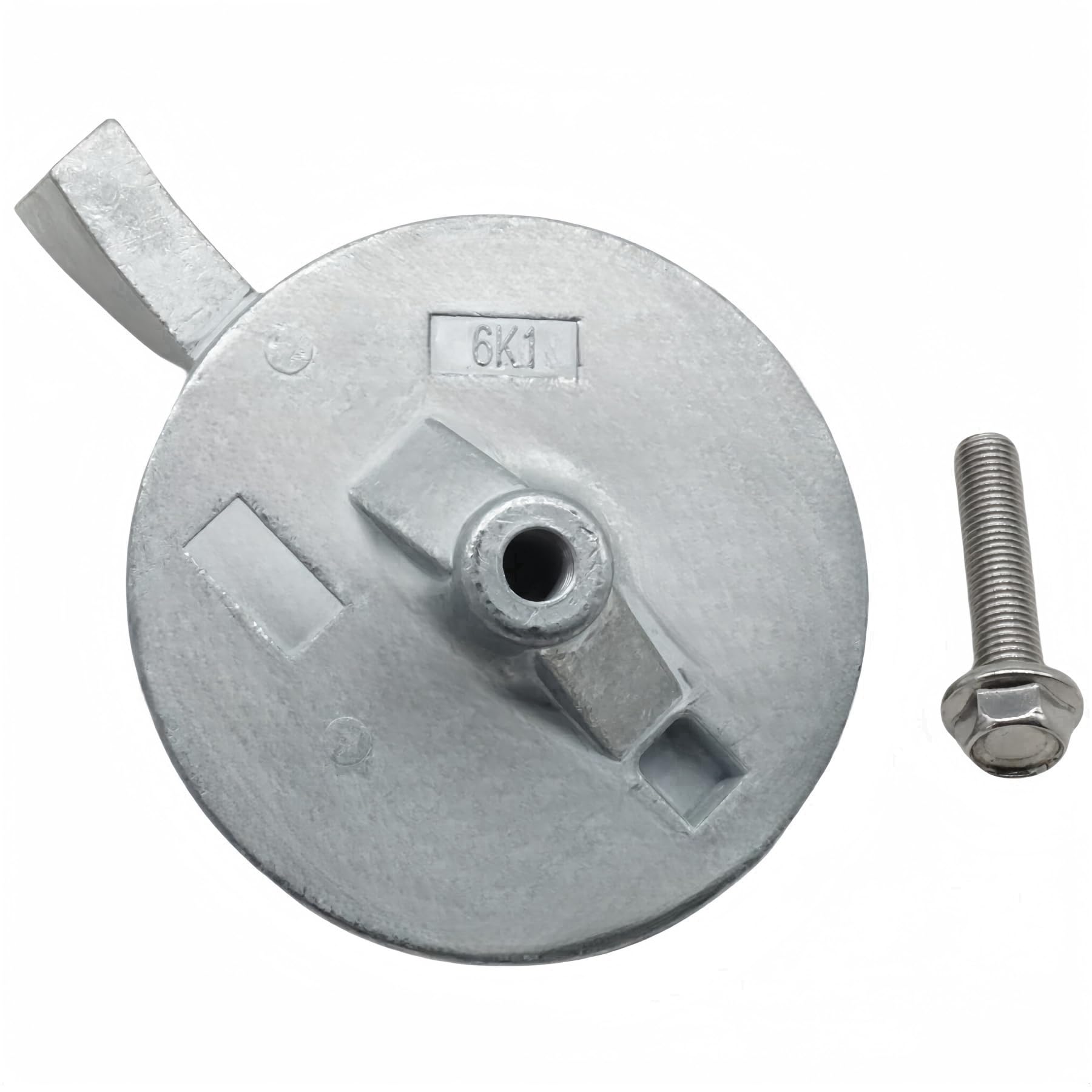 6K14537102 - Anodo per motori fuoribordo Yamaha 150-200 HP 6K1-45371-01 6K1-45371-02 Sierra 18-6121