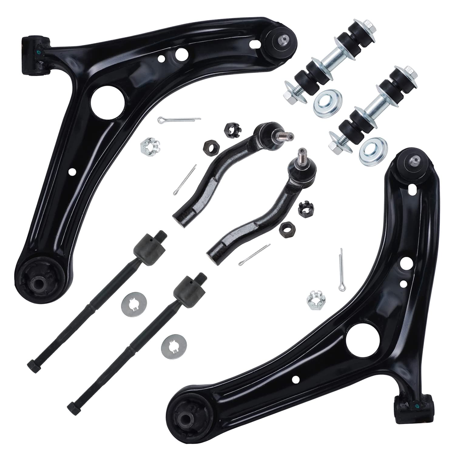 Amazon.com: Detroit Axle - 8pc Front End Suspension Kit for Toyota