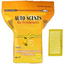 Professional Air Freshener Pads - Lemon Squeeze Scent 60 Pads Per Pack